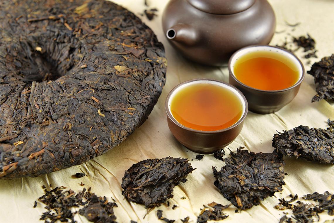 Review of Shu Puer Oolong tea